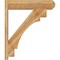 Ekena Millwork Merced Craftsman Rough Sawn Outlooker, Western Red Cedar, 8"W x 34"D x 40"H OUT08X34X40MRC04RWR - alternate 3